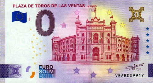 Null euro schein - schein, 0